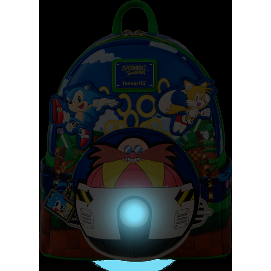 MOCHILA SONIC THE HEDGEHOG LOUNGEFLY 26CM image 1