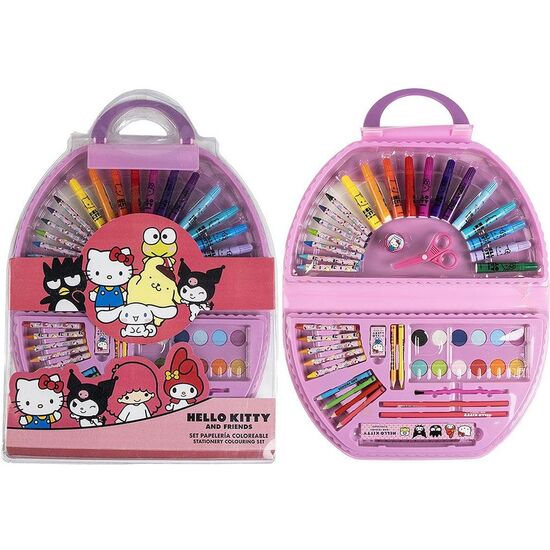 SET PAPELERÍA COLOREABLE 50 PIEZAS HK BACK TO SCHOOL 2025 image 0