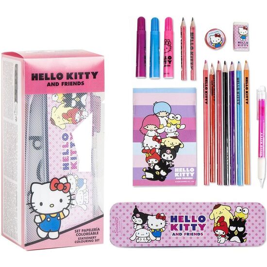 SET PAPELERÍA COLOREABLE HK BACK TO SCHOOL 2025 image 0