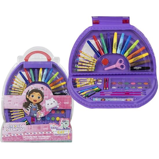 SET PAPELERÍA COLOREABLE 50 PIEZAS GB BACK TO SCHOOL 2025 image 0