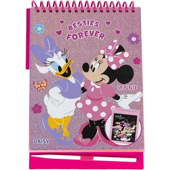 SET DE PAPELERÍA SCRATCH BOOK MINNIE image 0