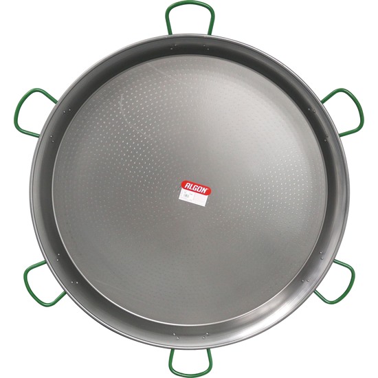 POLISHED STEEL PAELLA PAN 130 CM ALGON image 1