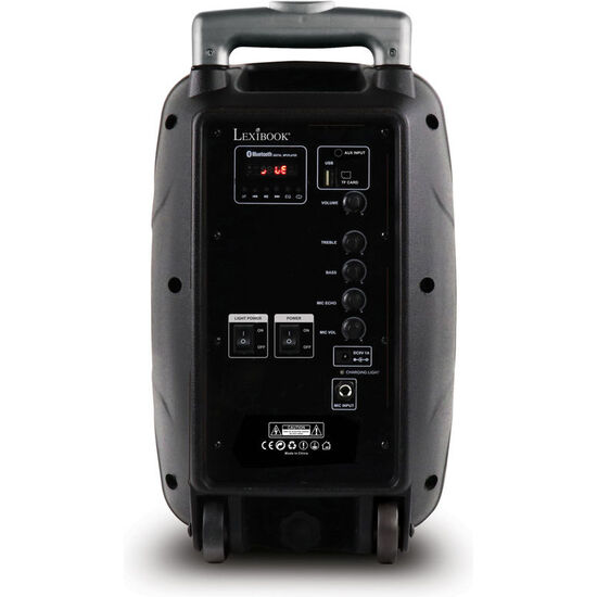 KARAOKE TROLLEY CON BLUETOOTH, MICRO Y LUCES image 1