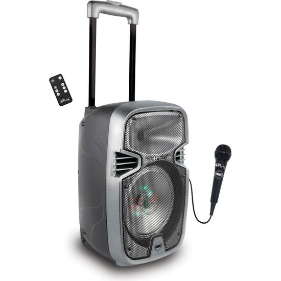 KARAOKE TROLLEY CON BLUETOOTH, MICRO Y LUCES image 3