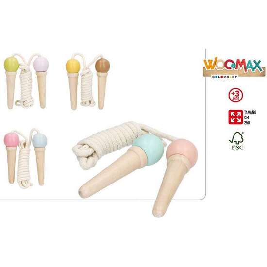 COMBA MADERA 2.5 METROS WOOMAX - MODELOS SURTIDOS image 0
