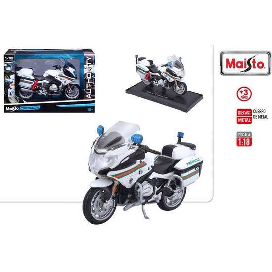 MOTO METAL BMW R 1200 RT GUARDIA CIVIL ESCALA 1:18 image 0