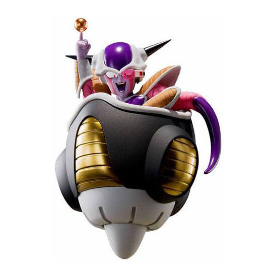 SET FIGURA FRIEZA FIRST FORM AND POD DRAGON BALL Z 11CM image 0