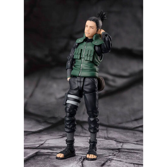 FIGURA S.H. FIGUARTS SHIKAMARU NARA BRILLIANT STRATEGIST NARUTO SHIPPUDEN 15CM image 1