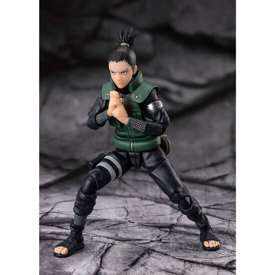 FIGURA S.H. FIGUARTS SHIKAMARU NARA BRILLIANT STRATEGIST NARUTO SHIPPUDEN 15CM image 2