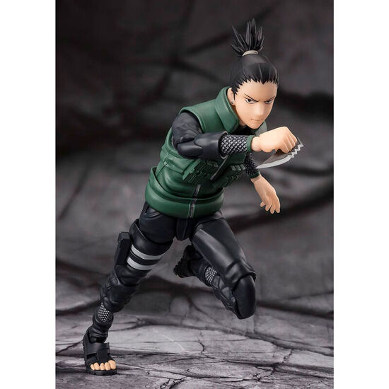 FIGURA S.H. FIGUARTS SHIKAMARU NARA BRILLIANT STRATEGIST NARUTO SHIPPUDEN 15CM image 3