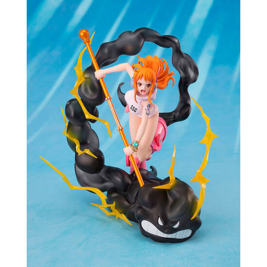 FIGURA FIGUARTS ZERO EXTRA BATTLE NAMI LIGHTNING BLAST ONE PIECE 17CM image 0