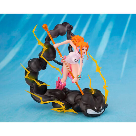 FIGURA FIGUARTS ZERO EXTRA BATTLE NAMI LIGHTNING BLAST ONE PIECE 17CM image 1