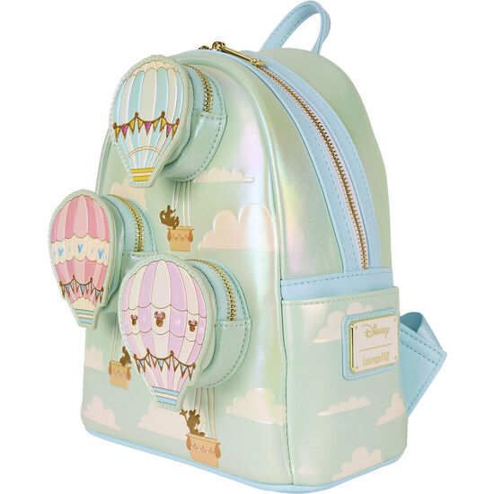 MOCHILA HOT AIR BALLOON MICKEY & FRIENDS DISNEY LOUNGEFLY 26CM image 2