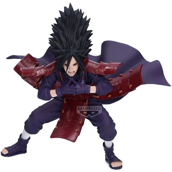 FIGURA MADARA UCHIHA VIBRATION STARS NARUTO SHIPPUDEN 13CM image 0