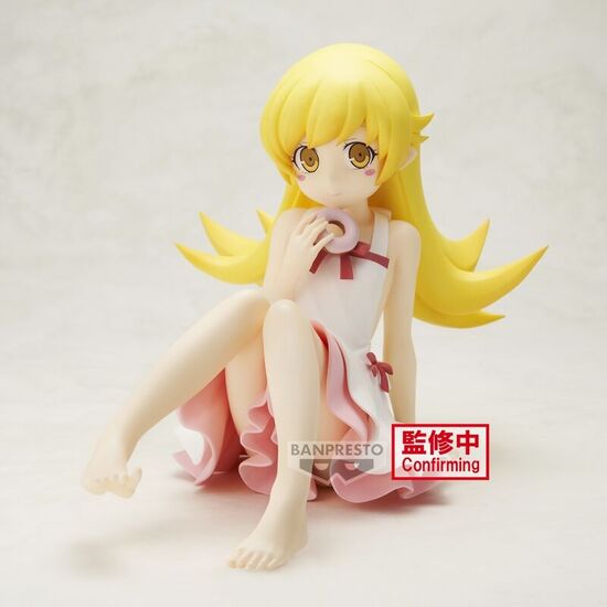 FIGURA SHINOBU OSHINO RELAX TIME SISIOISIN MONOGATARI 13CM image 1