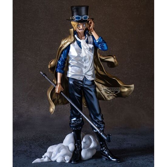FIGURA SABO THE METALLIC ONE PIECE 30CM image 0