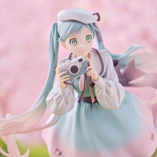 FIGURA CAMERA HOLIDAY MEMORIES HATSUNE MIKU 20CM image 2