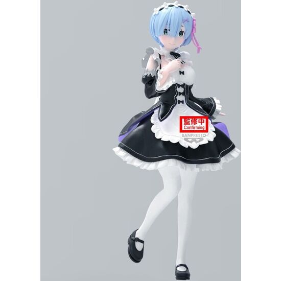 FIGURA REM GLITTER & GLAMOROUS RE:ZERO STARTING LIFE IN ANOTHER WORLD 24CM image 1