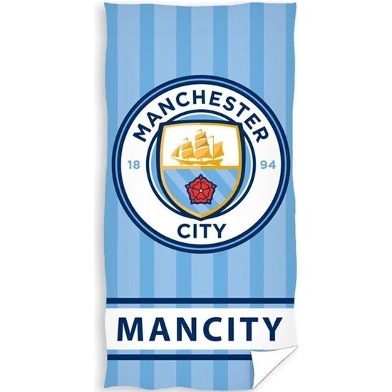 TOALLA MANCHESTER CITY ALGODON image 0