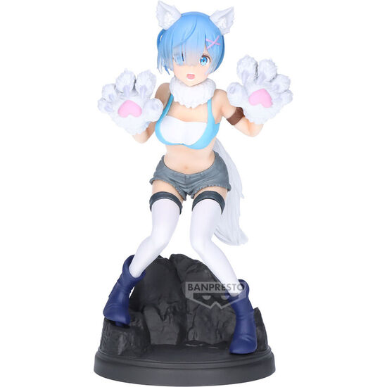 FIGURA REM MONSTERS MOTIONS RE:ZERO STARTING LIFE IN ANOTHER WORLD 22CM image 0