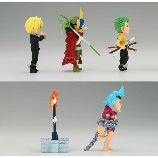 FIGURA WORLD COLLECTABLE ENIES LOBBY 02 ONE PIECE 7CM SURTIDO image 2