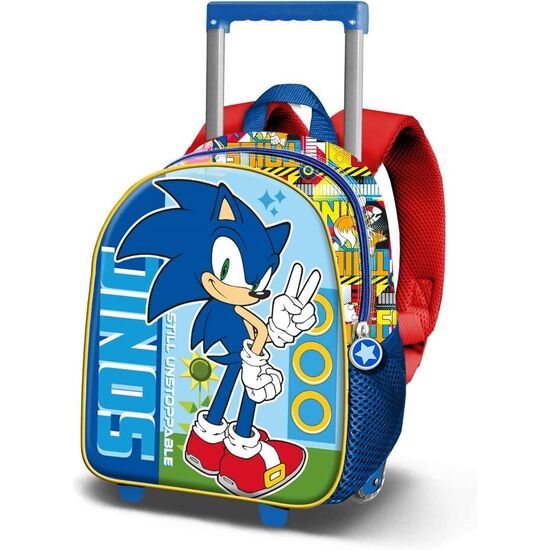 TROLLEY 3D SONIC THE HEDGEHOG 34CM image 0