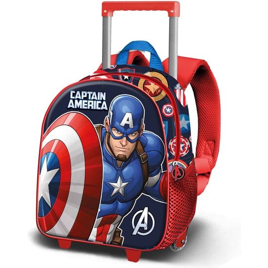 TROLLEY 3D PATRIOT CAPITAN AMERICA MARVEL 34CM image 0