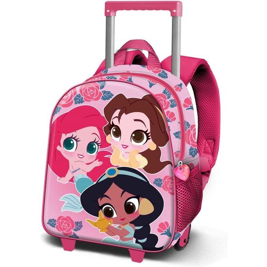 TROLLEY 3D FLOWERS PRINCESAS DISNEY 34CM image 0