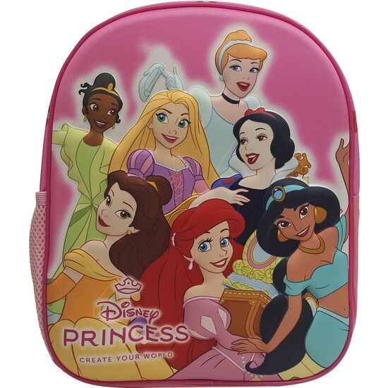 MOCHILA 3D ROSE PRINCESAS DISNEY 29CM image 0
