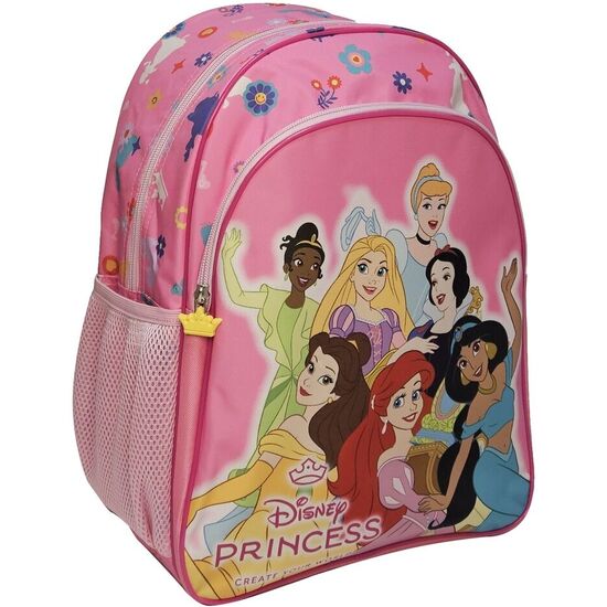 MOCHILA ROSE PRINCESAS DISNEY 40CM image 1