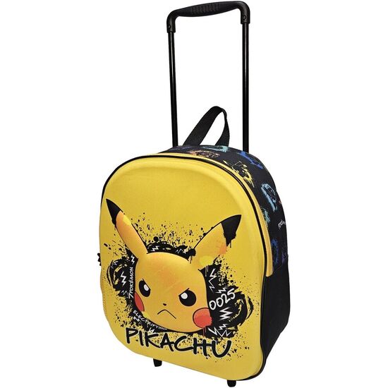 TROLLEY 3D SKATE FACE POKEMON 32CM image 1