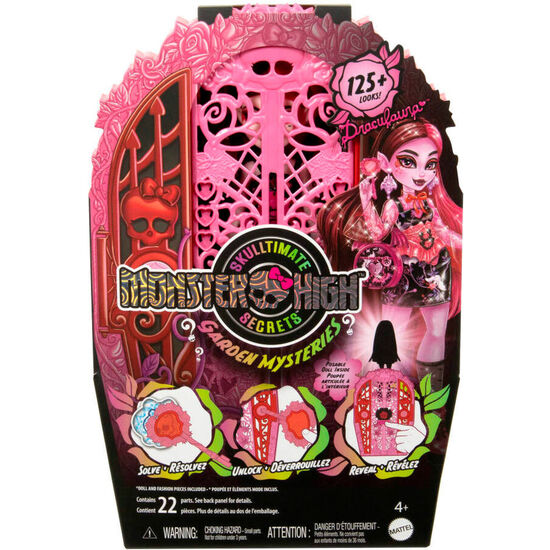 MUÃ±ECA DRACULAURA SKULLTIMATE SECRETS MIDNIGHT GARDEN MONSTER HIGH image 1