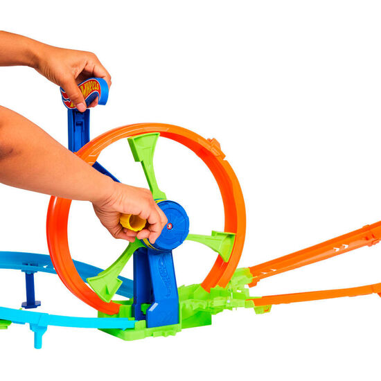 PISTA DESAFIO TURBINA DE ACCION STUNT TRACKS HOT WHEELS image 2