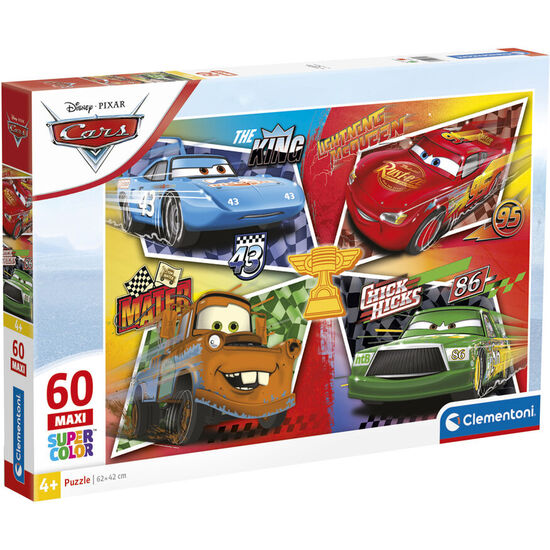 PUZZLE MAXI CARS DISNEY PIXAR 60PZS image 0