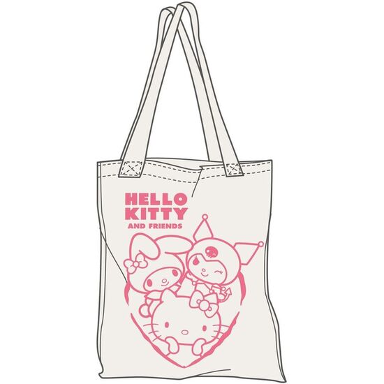 BOLSA SHOPPING HELLO KITTY AND FRIENDS image 0