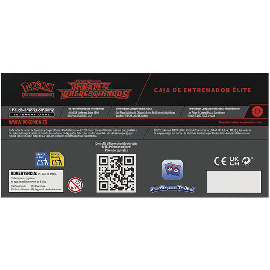 ESTUCHE JUEGO CARTAS COLECCIONABLES ELITE TRAINER DESTINOS PREDESTINADOS POKEMON ESPAÃ±OL image 2