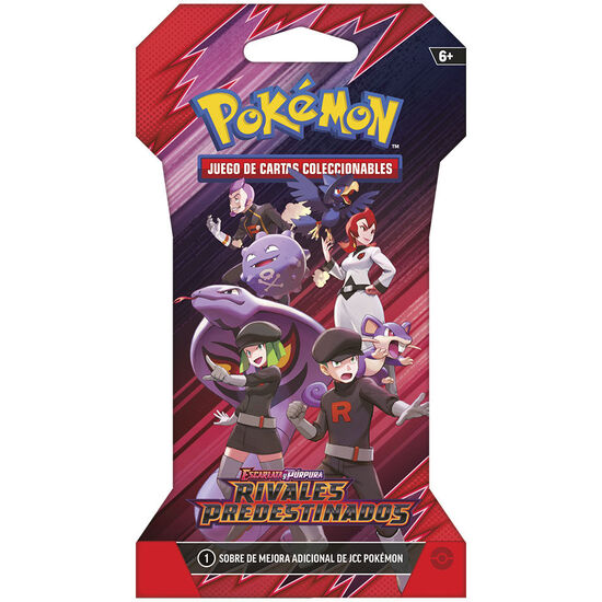 SOBRE JUEGO CARTAS COLECCIONABLES SLEEVED BOOSTER RIVALES PREDESTINADOS POKEMON SURTIDO image 3