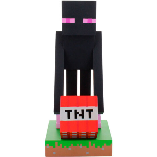 CABLE GUY SOPORTE SUJECION ENDERMAN MINECRAFT 20CM image 0