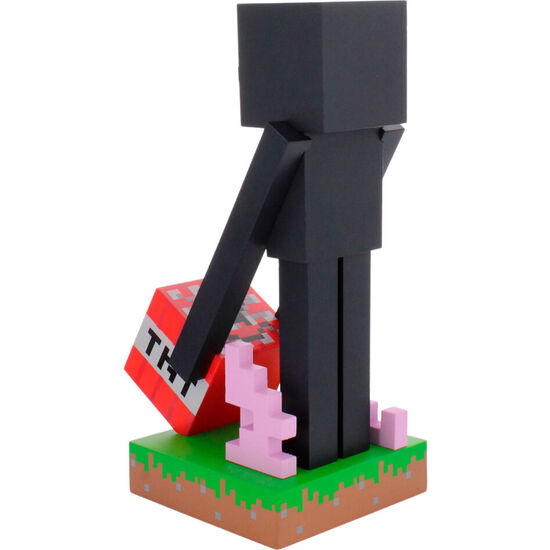 CABLE GUY SOPORTE SUJECION ENDERMAN MINECRAFT 20CM image 2
