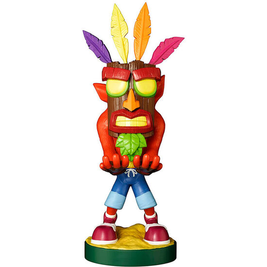 CABLE GUY SOPORTE SUJECION FIGURA AKU AKU CRASH BANDICOOT 20CM image 0
