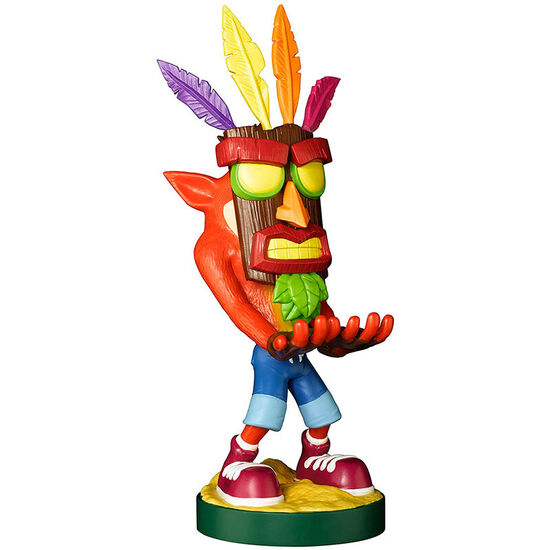 CABLE GUY SOPORTE SUJECION FIGURA AKU AKU CRASH BANDICOOT 20CM image 2