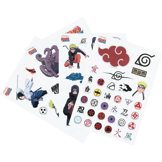 SET PEGATINAS REUTILIZABLES NARUTO SHIPPUDEN image 0