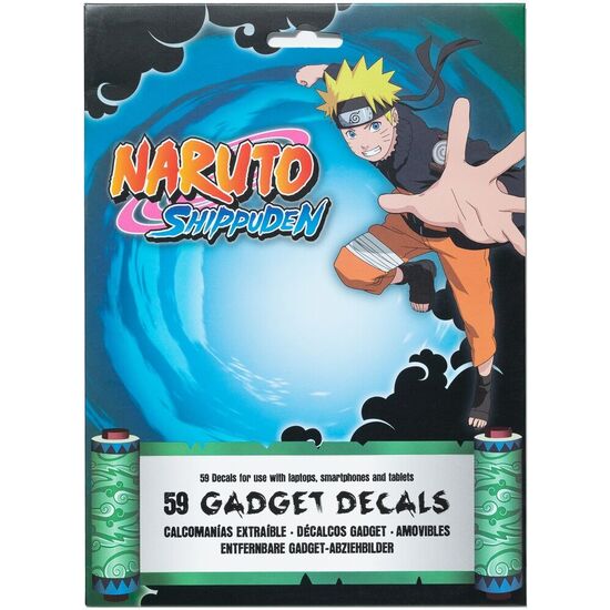 SET PEGATINAS REUTILIZABLES NARUTO SHIPPUDEN image 1
