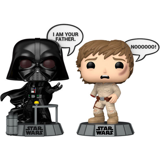 BLISTER 2 FIGURAS POP STAR WARS DARTH VADER & LUKE SKYWALKER image 1