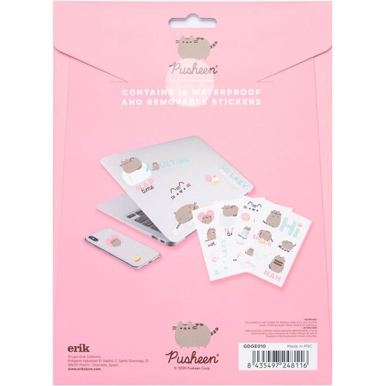 SET PEGATINAS REUTILIZABLES PUSHEEN image 1