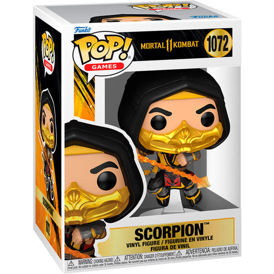 FIGURA POP MORTAL KOMBAT 11 SCORPION image 0