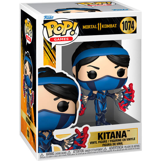 FIGURA POP MORTAL KOMBAT 11 KITANA image 0