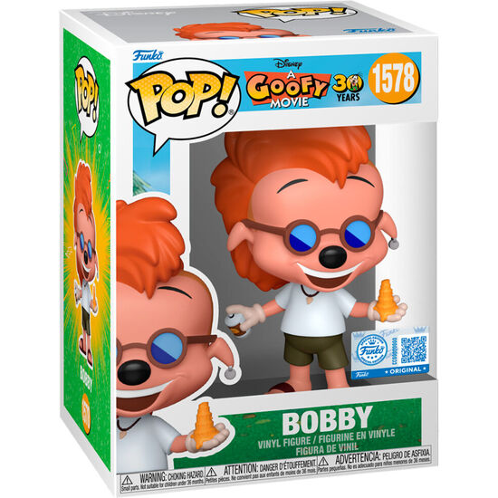 FIGURA POP DISNEY A GOOFY MOVIE BOBBY EXCLUSIVE image 1
