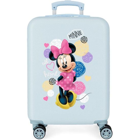 MALETA TROLLEY ABS LOVE MINNIE DISNEY 55CM image 0
