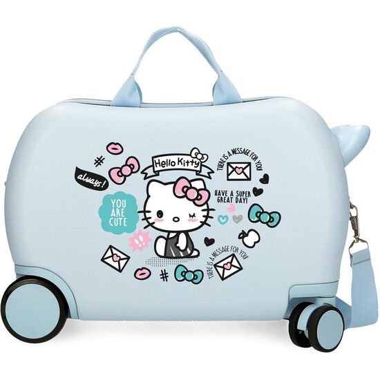 MALETA ABS YOU ARE CUTE HELLO KITTY 45CM image 1
